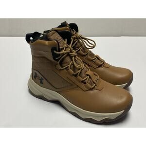 Under Armour Men’s UA Stellar G2 6" Tactical Duty Brown Hiking Boots Mens Sz 8.5